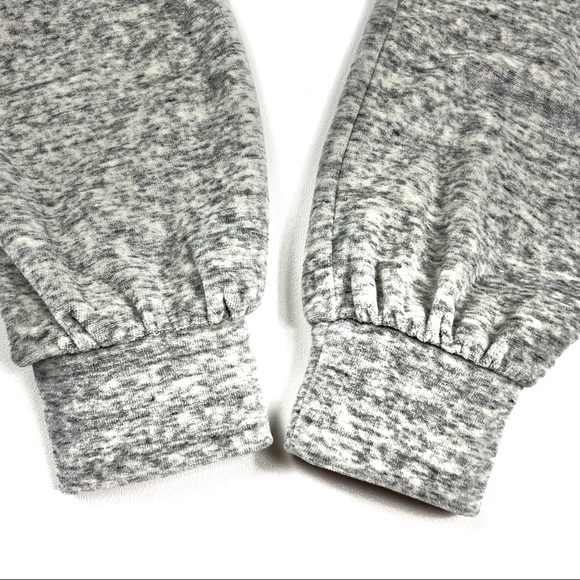 Loft Gray/White spotted, off-shoulder sweater - Picture 3 of 8